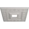 Ekena Millwork Eris Ceiling Medallion (Canopies up to 9 7/8"), 18"W x 18"H x 3 1/2"ID x 1 1/8"P, Ultra Pure White CM18ERUWF - alternate 3